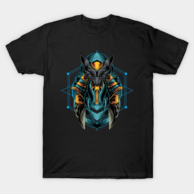 cool anubis T-Shirt by sugiartoss_